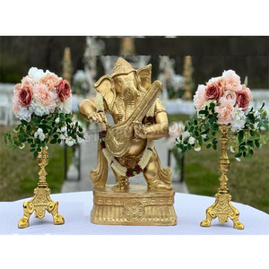 Decoración de estación de novia exclusiva con dosel de Metal impresionantes arcos de Metal para decoración de noche de Henna arcos de Metal para escenario de boda - Product Image 1