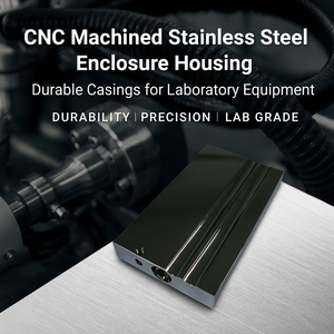 Carcasa de Acero Inoxidable Mecanizada por CNC con Electroerosión por Hilo y Brochado, Carcasas Duraderas para Equipos de Laboratorio - Product Image 2