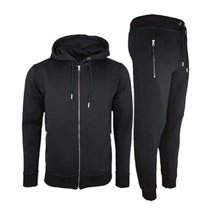 Nueva moda para hombre, conjuntos de chándal de 2 piezas, logotipo personalizado, Sudadera con capucha para correr en blanco, ropa deportiva lisa, chándal, Sudadera con capucha para - Product Image 4