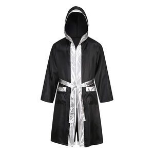 Bata de Boxeo Personalizada Ligera de Satén, Ropa de Boxeo Profesional, Proveedor de Ropa de Boxeo - Product Image 5