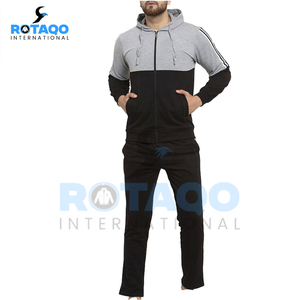 Chándal para hombre, ropa de entrenamiento para gimnasios y trotar, conjuntos informales de chándal para hombre, chándal personalizado de alta calidad, ropa deportiva de dos piezas - Product Image 1
