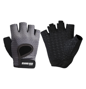 Gants de gymnastique demi-doigt gants de cyclisme respirant réglable anti-dérapant haltérophilie entraînement demi-doigt gants unisexe - Product Image 5