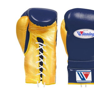Fabricantes de guantes de boxeo de cuero Pu de alta resistencia ganadores personalizados guantes deportivos de perforación para entrenamiento Equipo de Boxeo - Product Image 5