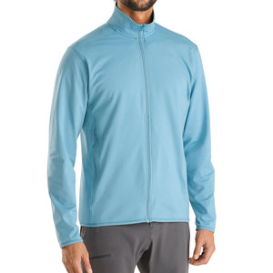 Veste softshell d'hiver pour homme, couleur personnalisée, coupe-vent, respirante, col montant en toile, séchage rapide, vêtements d'extérieur pour adultes - Product Image 1