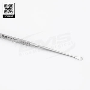 Instruments chirurgicaux en acier inoxydable à double extrémité de haute qualité, cuillère et crochet manuels Formby, outil d'élimination du cérumen, du cérumen et du cérumen des oreilles - Product Image 3