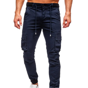 Pantalones Cargo de nuevo diseño para hombre, antiarrugas, transpirables, al por mayor, ropa informal de negocios recta elástica, cómoda, ajustada - Product Image 1