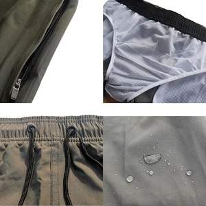 กางเกงขาสั้นพิมพ์อะนิเมะกางเกงว่ายน้ําสําหรับชายขนาดใหญ่สีดําคุณภาพสูงโลโก้ที่กําหนดเองกางเกงขาสั้นชายหาดระเหิด - Product Image 5