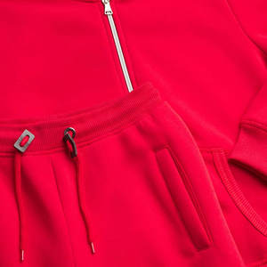 Ropa deportiva ajustada personalizada para hombre, cómodo chándal con capucha, patrón sólido, grosor pesado, servicio OEM, precio de fábrica - Product Image 2