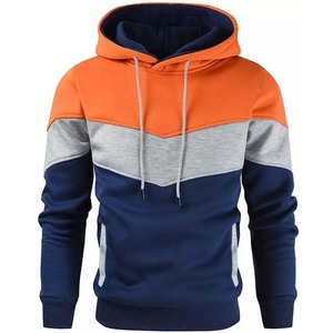 เสื้อสวมหัวแบบมีฮู้ดแขนยาวสำหรับผู้ชายเสื้อสเวตเชิ้ตลำลองแบบ100% มีกระเป๋าใส่โลโก้ได้ตามต้องการ - Product Image 4