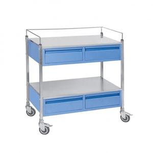 FABRICACIÓN CIENCIA Y QUIRÚRGICA MUEBLES DE HOSPITAL CARROS DE HOSPITAL CARRO DE MEDICINA CON CUATRO CAJONES ENVÍO GRATIS... - Product Image 2