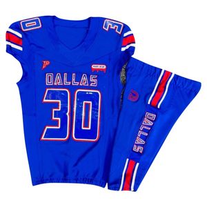 Uniformes de football américain en sergé par sublimation maillots de football américain maillot de football universitaire personnalisé américain - Product Image 6