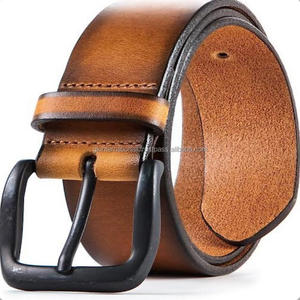 Customized Handmade <b>Men's</b> Stylish <b>Leather</b> Casual <b>Belt</b> in <b>Tan</b> or Brown Genuine <b>Leather</b> Bulk Order Made in India All Sizes - Product Image 2