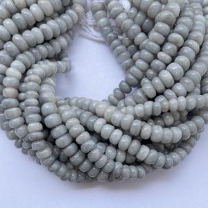 สายลูกปัดร้อยลูกปัดสีอะเวนจูรีนสีเทาธรรมชาติ8มม. 10มม. 12มม. สำหรับทำเครื่องประดับคุณภาพสูงได้รับความนิยม AAA - Product Image 4