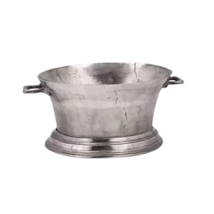 Seaux verts personnalisés dernière tendance en métal seau à glace de luxe en acier inoxydable refroidisseur de champagne seau à glace avec support - Product Image 5