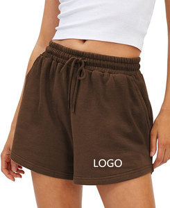 Pantalones cortos informales de gimnasio con logotipo personalizado para hombre, pantalones cortos de chándal de malla de verano para correr en la playa, pantalones deportivos en blanco - Product Image 5