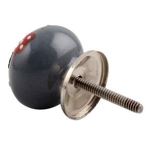 ลูกบิดลิ้นชักลายใบไม้เซรามิกหลากสีสำหรับตกแต่งตู้แต่งตัวมือจับประตูตู้ CK-1477 - Product Image 5