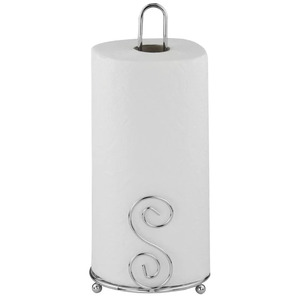 Porte-serviettes en papier noir en métal et fer au design moderne pour la décoration de table de la cuisine - Product Image 3