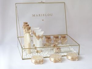 Caja de Joyería de Vidrio Ecológica Hecha a Mano con un Acabado Dorado de Lujo, Personalizable para un Almacenamiento y Exhibición Óptimos - Product Image 4