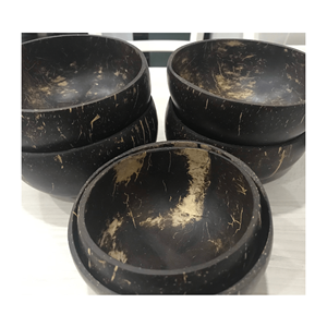 Bols en coquille de noix de coco design, origine Vietnam de haute qualité, adaptés à la nourriture ou à la décoration, bol élégant à prix compétitif - Product Image 3