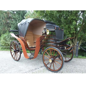 American Tourist Horse Drawn Victoria Carriage Popular Touring Horse Drawn Chariot a la venta Carruajes tirados por caballos para Touring - Product Image 1