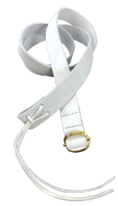 Gran oferta, eslinga de cuero blanco de reproducción histórica americana con cinturones de hebilla de cobre, recreación de estilo Vintage de la más alta calidad - Product Image 3