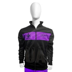 Chándal con cremallera y logotipo personalizado 2025 para hombres y mujeres, chándal OEM de talla grande con estampado sólido con cordón, estampado personalizado - Product Image 3