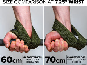 Sangles de musculation personnalisables pour hommes, haltères, entraînement de musculation, cross-fit, soulevé de terre, qualité supérieure, antidérapantes, en forme de 8 - Product Image 2