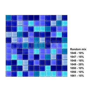 Azulejos de piscina estándar duraderos y fáciles de mantener, perfectos para revestir suelos y paredes de piscinas, ofreciendo un aspecto uniforme y limpio - Product Image 2