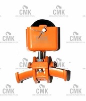 Chariot porte-câbles CMK pour grue, capacité de charge 45 tonnes, déplacement 32 m, chariot robuste de marque CMK avec puissance 5 kW et jauge 1435 mm
