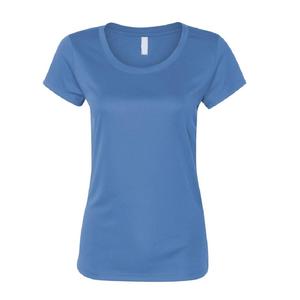 Camiseta de Algodón Lisa de Verano Ecológica Personalizada para Mujer, Corte Regular, Tops Ajustados, Hecha en Bangladés - Product Image 1
