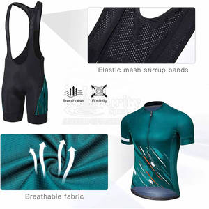 2025 ensembles d'uniformes de cyclisme d'équipe respirant léger de haute qualité 100% Polyester - Product Image 4