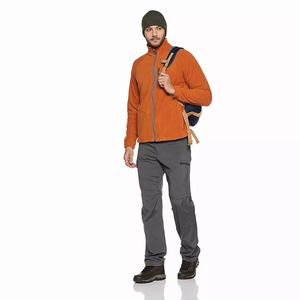 Hombres Teddy chaqueta de lana estilo cortavientos cálido cremallera prendas de vestir exteriores con capucha y textura de felpa suave para uso casual de invierno - Product Image 3