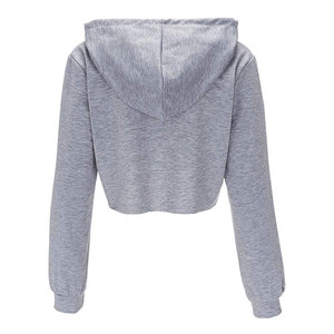 Sudadera con capucha y Top corto personalizado para mujer, sudaderas con capucha informales, Jersey recortado, Sudadera con capucha de gran tamaño para mujer - Product Image 2
