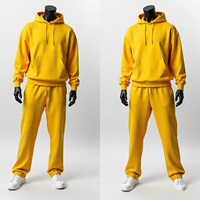 Ensemble de survêtements unisexes surdimensionnés pour hommes, avec sweat à capuche et pantalon de jogging, imprimé personnalisé, style streetwear, grande taille, grammage lourd, coupe classique