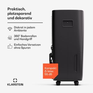 Déshumidificateur Commercial 60L par Jour avec Contrôle WiFi via Application, Compresseur Portable et Vidange Continue, Noir - Product Image 2