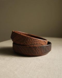 COFFEE HANDMADE QUALITY NATURAL BEST WOODEN BOWL SALAD BOWL <b>Set</b> Different Sizes of Wood Bowl Restaurant Kitchen handmade - Product Image 5