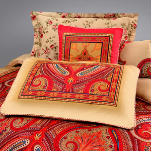 Nhà cung cấp tốt nhất của thiết kế hiện đại tùy chỉnh in Polyester/Bông 400TC có thể giặt Comforter <span class=keywords><strong>bedding</strong></span> Set 4 cái mô hình rắn OEM - Product Image 4