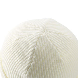 Bonnet de ski quotidien unisexe personnalisé pour hommes et femmes bonnet de ski d'hiver en tricot durable à revers côtelés bonnet de crâne haut et doux jacquard de conception - Product Image 2