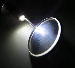 Miroir buccal dentaire manuel réutilisable en acier inoxydable de haute qualité avec lumière LED, miroirs amovibles, instruments certifiés CE Classe I - Product Image 5