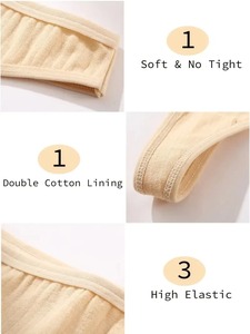 2025 nuevas bragas transpirables para mujer, elegantes bragas 100% de algodón personalizadas, bragas cómodas de alta calidad - Product Image 4