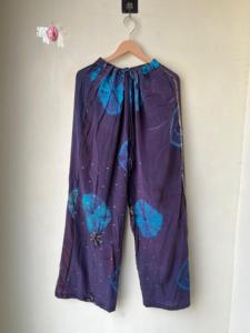 ชุดนอนกิโมโนผ้าไหมลายมัดย้อม สไตล์โบฮีเมียน เสื้อคลุม ชุดนอนผู้หญิง ชุดนอนสบายๆ ชุดลำลอง ชุดคลุมใส่ในบ้าน ชุดใส่ทุกวัน - Product Image 5