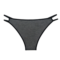 Tangas sexys Explosive Girls de punto transpirable para uso diario y fitness, de cintura baja, con diseño de U grande y hilo sencillo