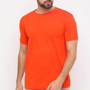 T-shirts pour hommes grande taille en gros, col classique, logo personnalisé, respirant, coton uni, impression 3D en relief, col classique - Product Image 1
