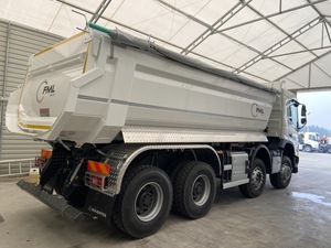 รถบรรทุกหนัก 6x4 ดีเซล ยูโร 5 เกียร์อัตโนมัติ 451-500 แรงม้า รับน้ำหนัก 31-40 ตัน พวงมาลัยซ้าย รถใหม่สำหรับงานวิศวกรรมขนส่ง 360 - Product Image 4