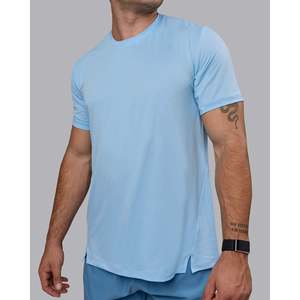Vêtements techniques de plein air Pace Running Tee-Glacial Blue - Product Image 5