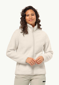 Chaqueta exterior de forro polar con cremallera para mujer personalizada al por mayor con relleno de algodón para senderismo y senderismo - Product Image 5