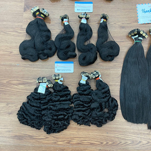 2025 mejor venta cinta de cabello vietnamita crudo en cutícula completa alineada sin enredos sin desprendimiento Color Natural vapor rizo birmano - Product Image 3