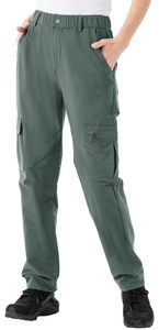 Pantalon de sport d'été pour homme, respirant, séchage rapide, imperméable, avec doublure en coton, multi-poches, devant plat, style urbain - Product Image 3