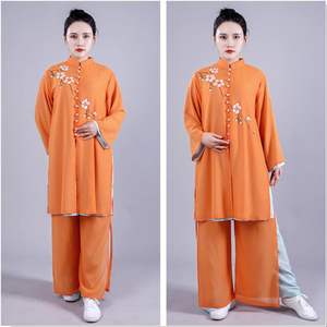 ชุดยูนิฟอร์มคาราเต้และศิลปะการต่อสู้แบบยูนิเซ็กซ์ ผ้าซาตินเนื้อนุ่ม พิมพ์โลโก้ได้ตามต้องการ น้ำหนัก 220 กรัม ผลิตจากโพลีเอสเตอร์/คอตตอน เสื้อแจ็คเก็ต กางเกง ชุดออกกำลังกาย - Product Image 3