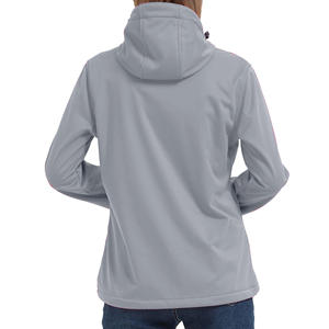 Vestes d'extérieur personnalisées à coquille souple, respirantes et légères pour femmes, pour l'hiver, coupe-vent, chaudes, à la mode, pour les voyages - Product Image 2